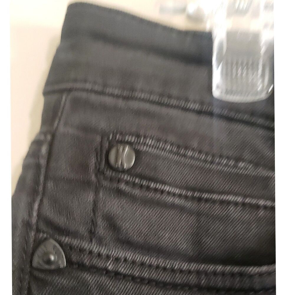 Kut from the Kloth Jeans Natalie High Rise Bootcut Sz. 6 Womens Black Denim - Picture 6 of 14